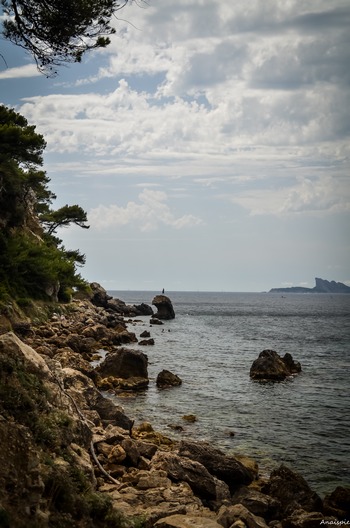 Rochers en Méditerranée